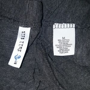 Tilly's grey distressed sweater